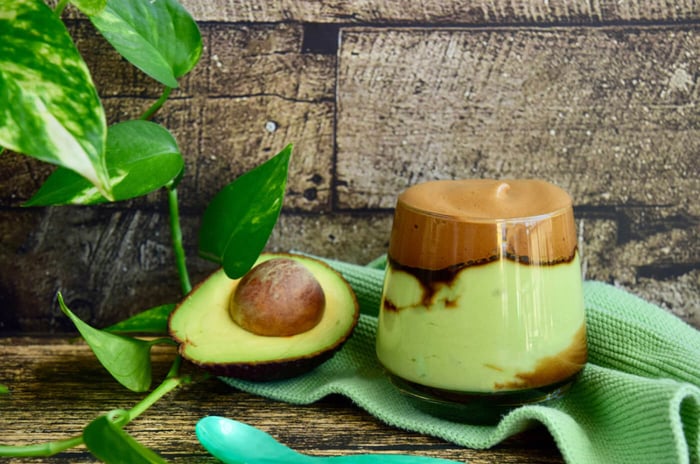 AVOCADO COFFEE SMOOTHIE