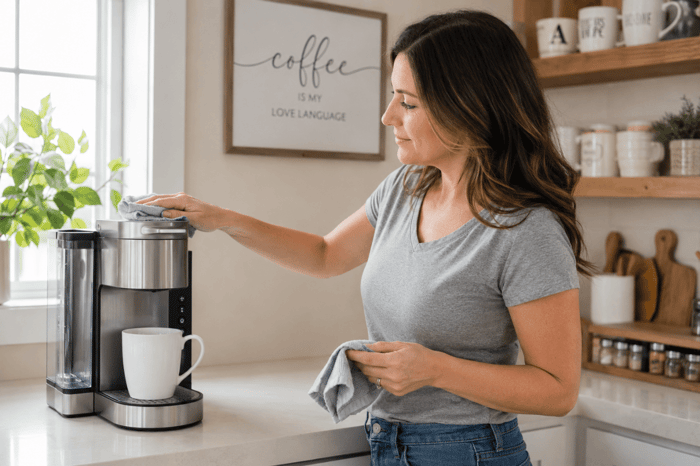 KEEPING YOUR KEURIG MACHINE CLEAN AND FREE OF MOLD