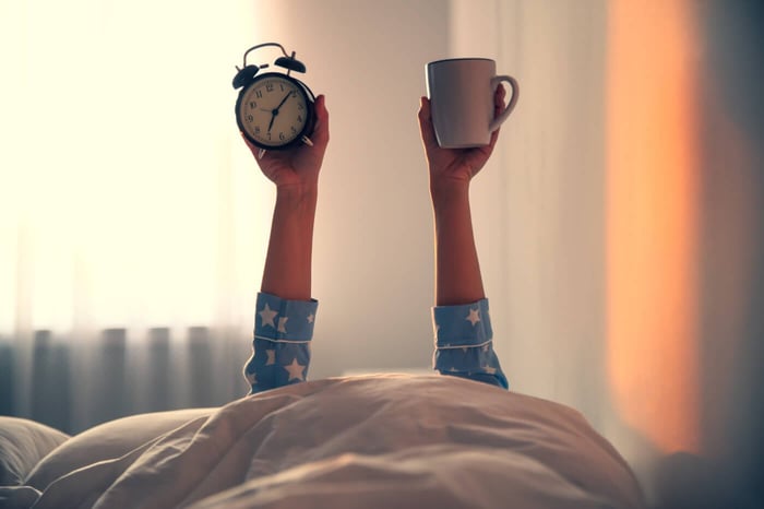 A DELICATE BALANCE BETWEEN COFFEE AND SLEEP