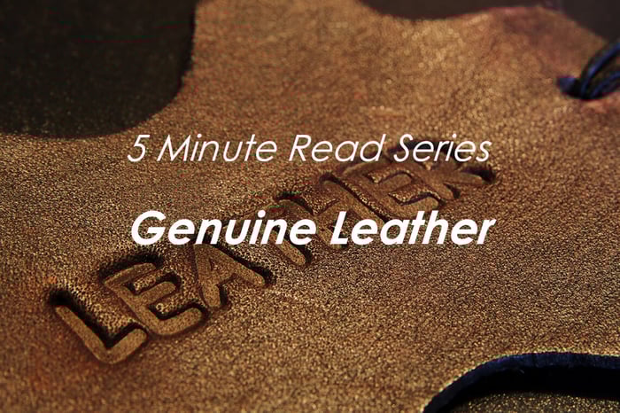 Everything you need to know about our genuine leather in just 5 minutes