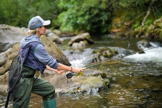 All About Fly Fishing For Women - How Does Fly Fishing Work?