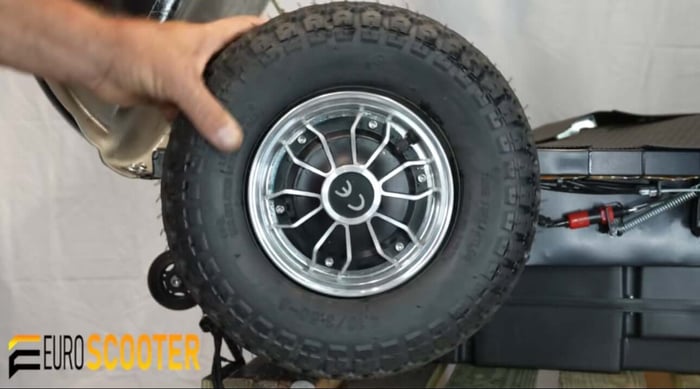 Changing Rear Tire on Genoa Model Euroscooter
