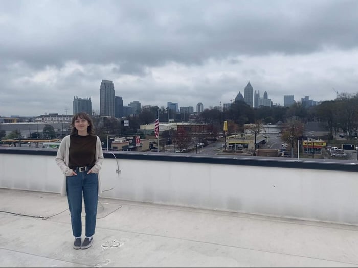 A Good Monday: Georgia Institute of Technology Students On the Roof