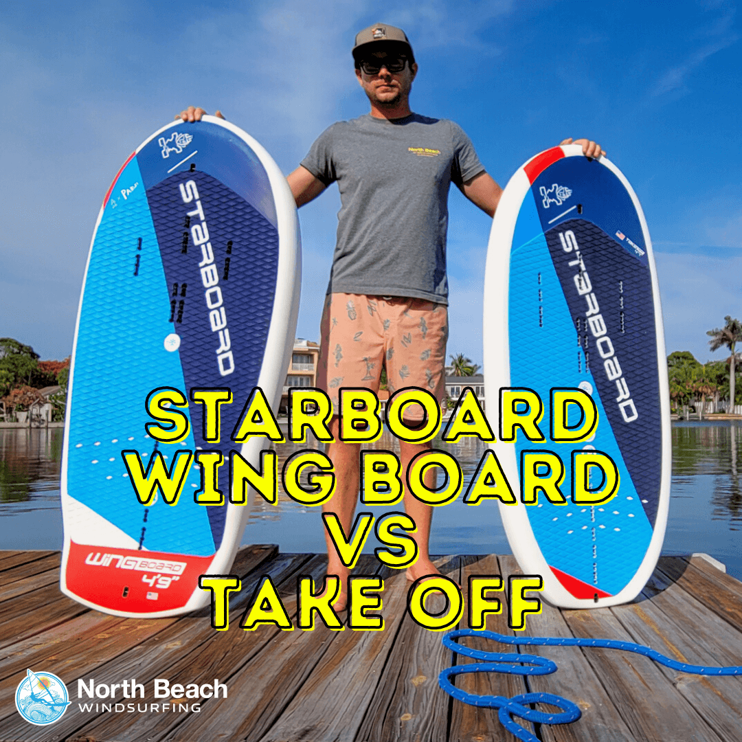 2022 Starboard Wing Board vs. The 2022 Starboard Take Off