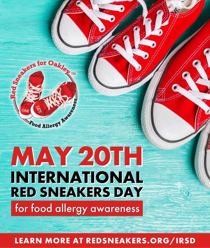 May 20th: International Red Sneakers Day!