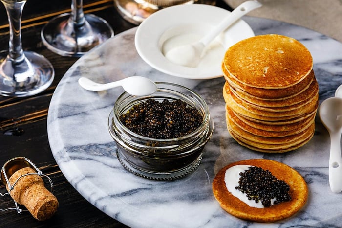 What are the best caviar pairings?
