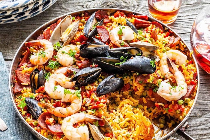 Easy Seafood Paella Recipe