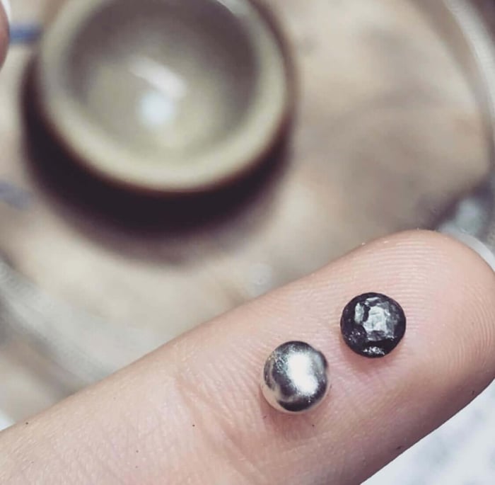 HOW TO MAKE PERFECT SILVER BALLS FOR JEWELRY MAKING