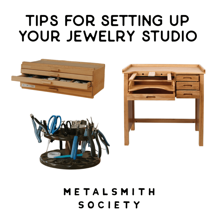TIPS FOR SETTING UP YOUR JEWELRY STUDIO