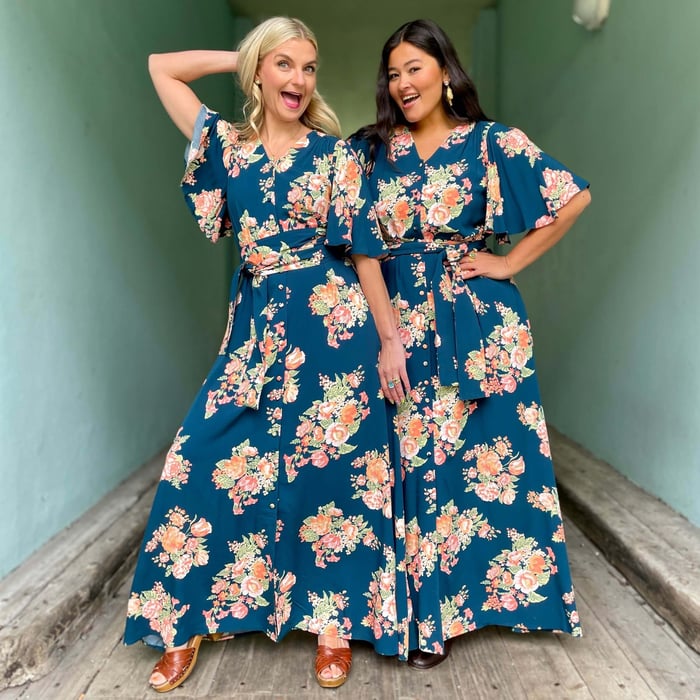 Monika dress i nytt print!!