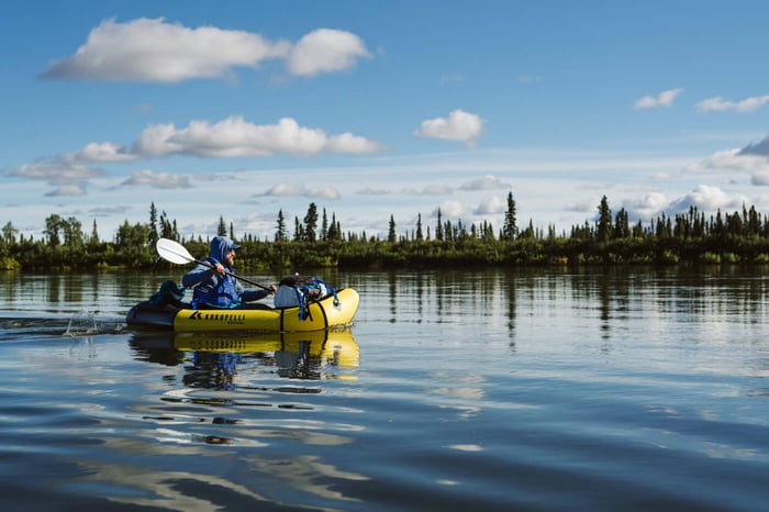 Packrafting through the Alaskan Arctic