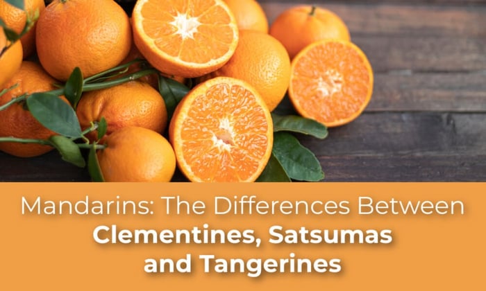 Clementines, Satsumas and Tangerines