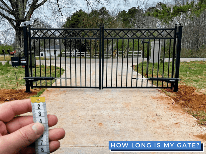 Gate Openers For Residential Decorative Gates Up To 6 Feet
