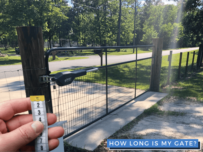 Automatic Gate Openers For Tube Gates Up To 10 Feet