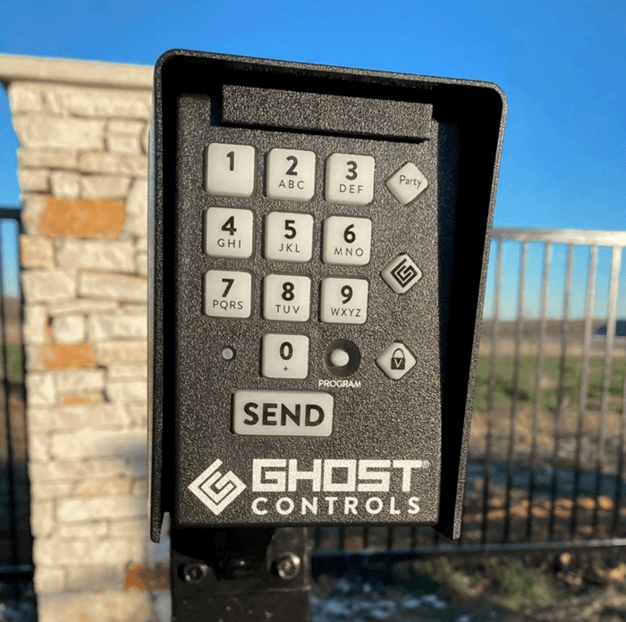 wireless keypad