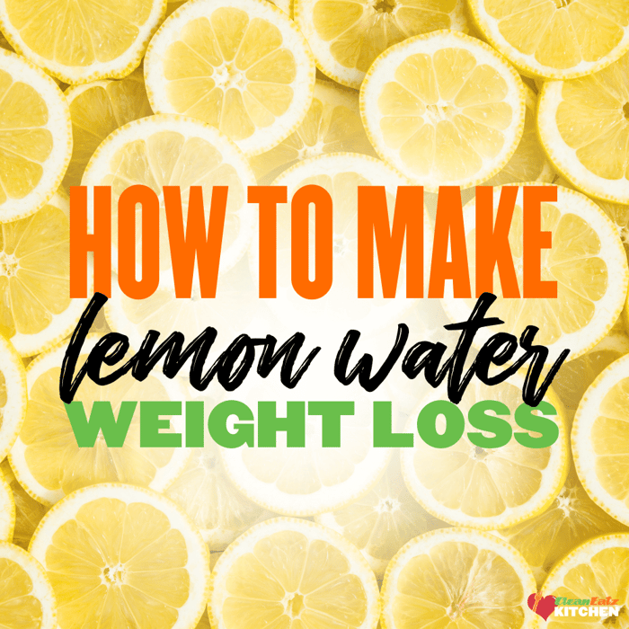 How To Make Lemon Water for Weight Loss