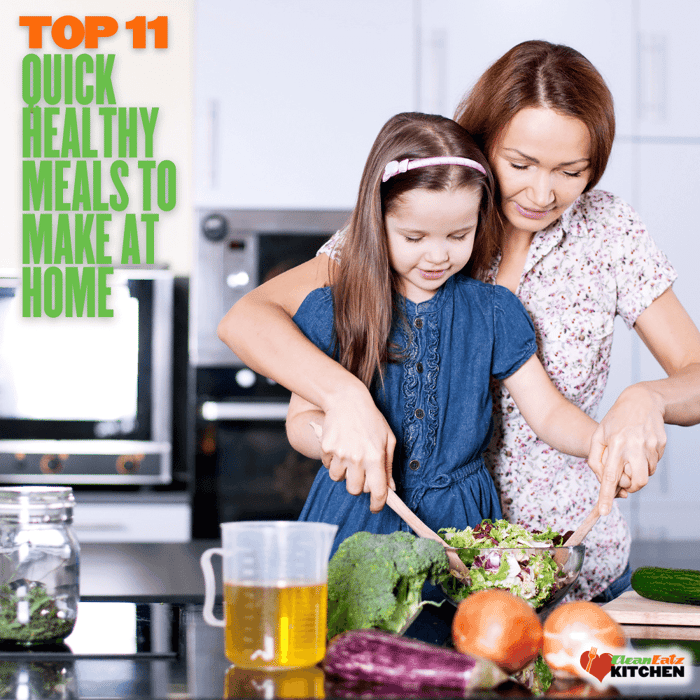20 Quick Healthy Meals to Make at Home (20 Minutes)
