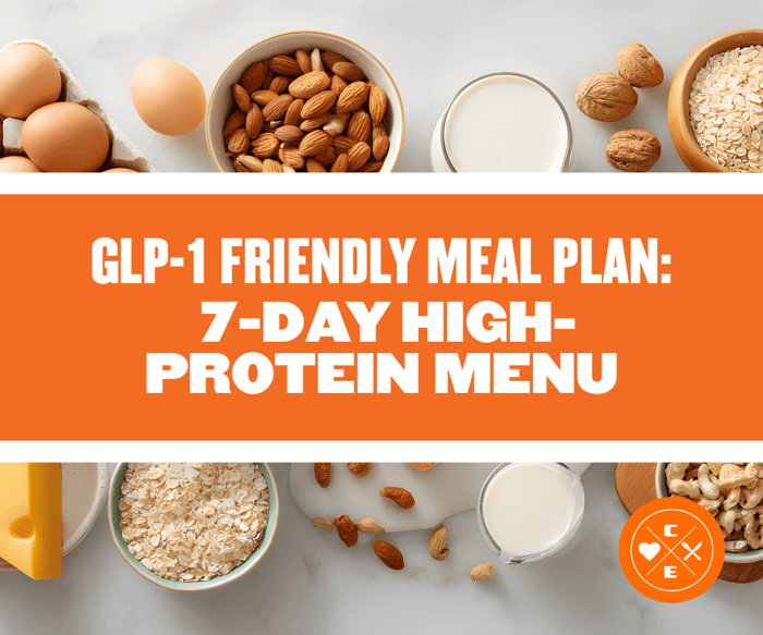 GLP-1 Friendly Meal Plan (2026): 7-Day High-Protein Menu
