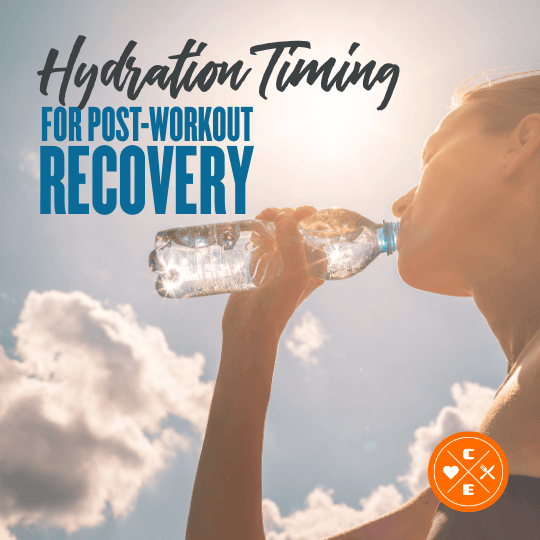 Hydration Timing for Post-Workout Recovery