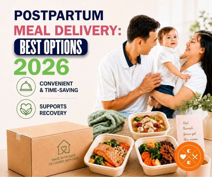 Postpartum Meal Delivery: Best Options 2026