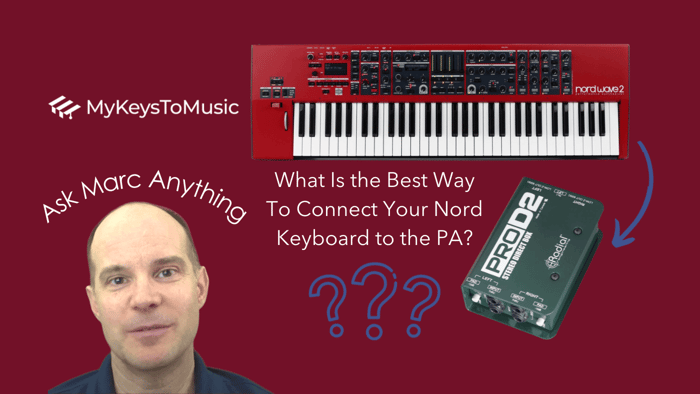 What Is the Best Way To Connect Your Nord Keyboard to the PA? 🤔