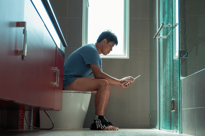 Hvorfor toilettet måske ikke er stedet for din skærmtid