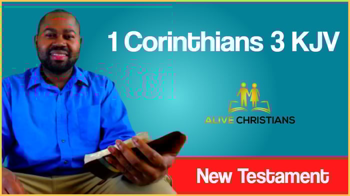 1 Corinthians 3 (KJV) - And I, brethren, could not speak unto you
