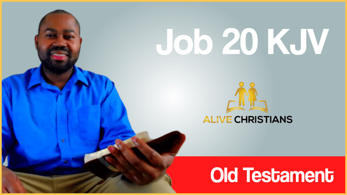 Job 20 (KJV) - Then answered Zophar the Naamathite, and said,