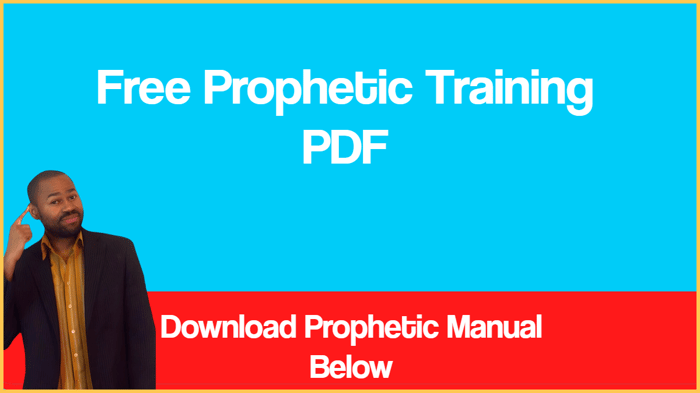 Free Prophetic Training Manual Pdf From Alive Christians