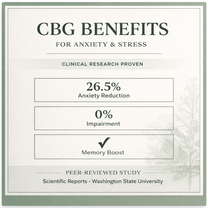 CBG Benefits for Anxiety
