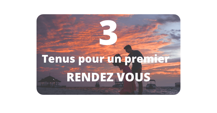 3 Idées de tenues homme pour un rendez-vous amoureux :