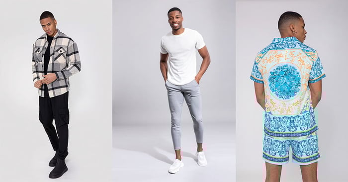 Les types de vêtement homme fashion