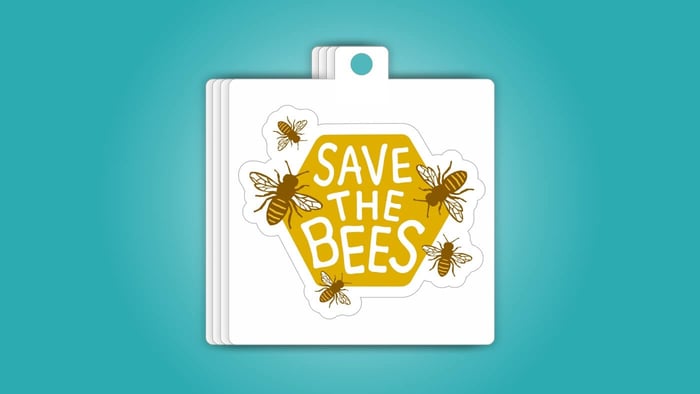 What is a Hang Tag Sticker?