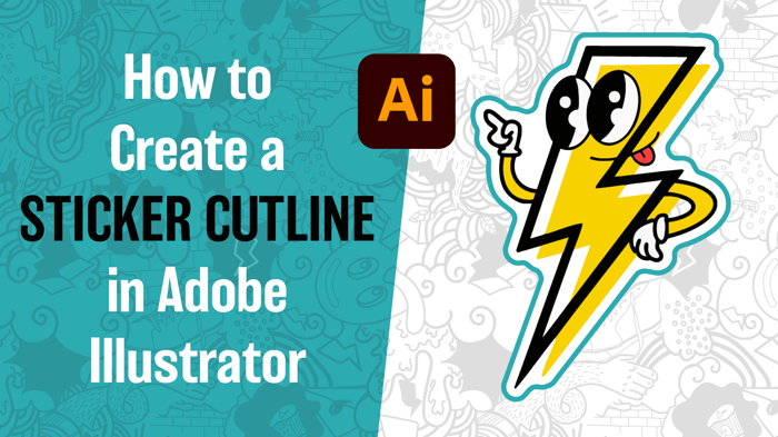 Creating Cut Lines for Sticker Files in Illustrator | A Step-by-step Guide