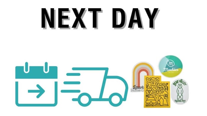 Can I Get Next Day Custom Stickers Printed Quickly for a Special Event?