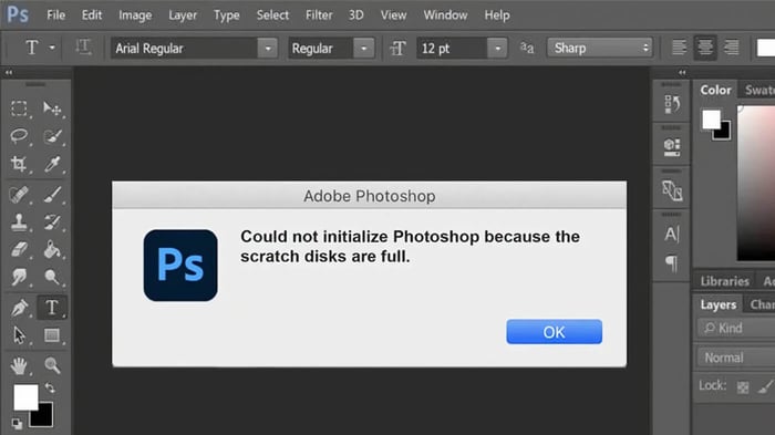 How to Fix Scratch Disk Errors in Photoshop