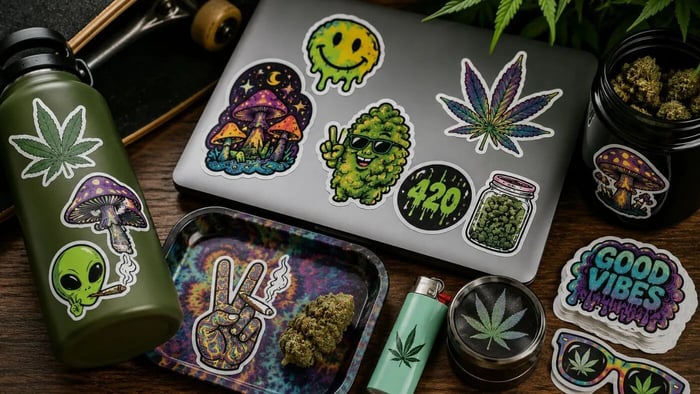 Stoner Stickers And Merchandise: Styles, Printing Tips And Merch Ideas