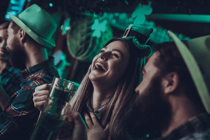 How to Make a Layered Green Irish Coffee Cocktail for St. Patrick's Day