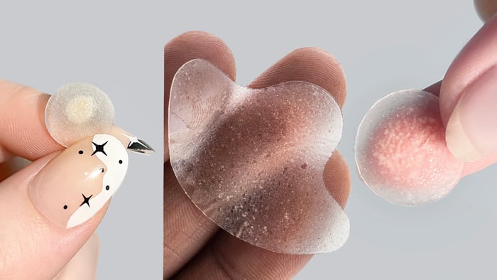 What exactly is the white stuff on pimple patches?