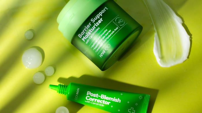 Skincare for a damaged skin barrier