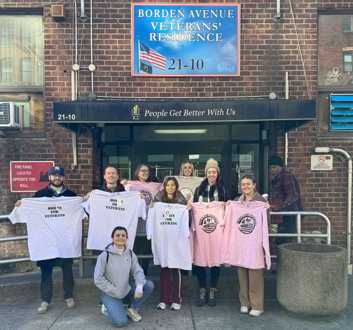 Teaming up with Northwestern Mutual Tri-Harbor Group for the Borden Ave Homeless Shelter