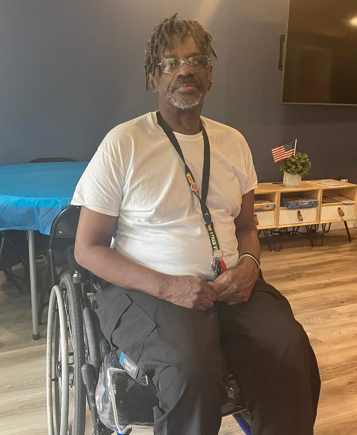 ADA Bathroom for Vietnam Veteran Leon Brantly (In Partnership with Veteran Villages & Soldier On)