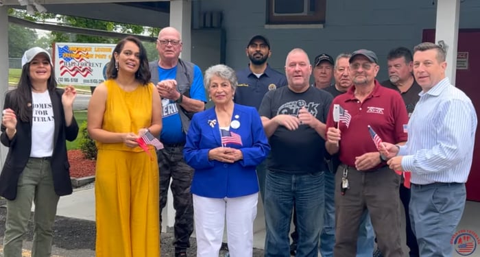Partnering with Edison Resident and Veteran Advocate, Gloria Dittman to Make The Edison American Legion Accessible for All Veterans!