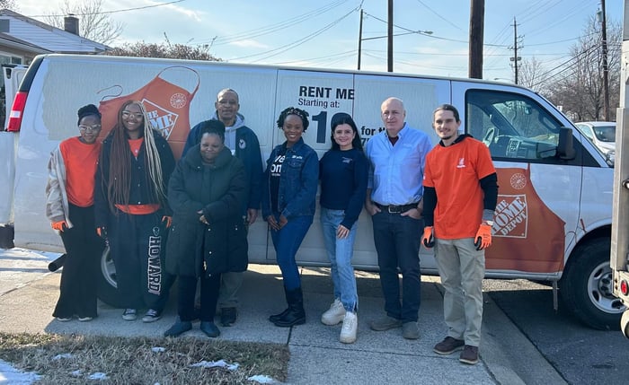 PARTNERING WITH The Home Depot Foundation & Habitat For Humanity FOR DESERVING ARMY VETERAN IN MD!