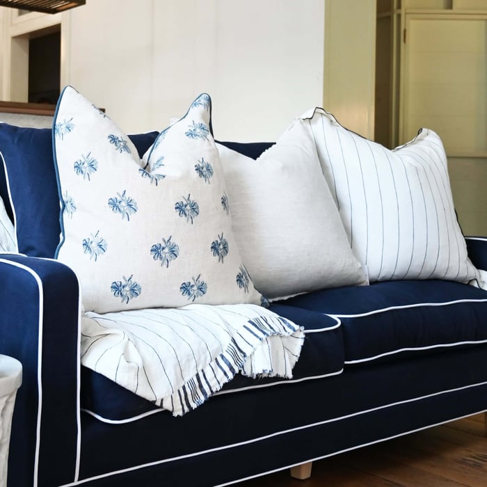 The Martha Linen Lounge Collection for Modern Homes
