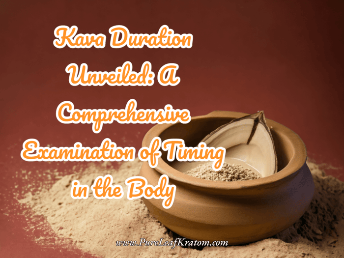 Kava Duration Unveiled: A Comprehensive Examination of Timing in the Body