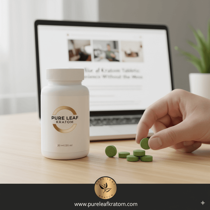 The Rise of Kratom Tablets: Convenience Without the Mess