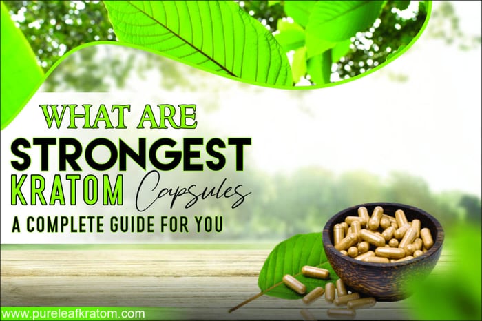 What Are Strongest Kratom Capsules? A Complete Guide For You!