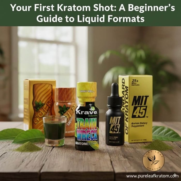 Your First Kratom Shot: A Beginner’s Guide to Liquid Formats