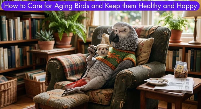 How to Care for Aging Birds and Keep Them Healthy and Happy